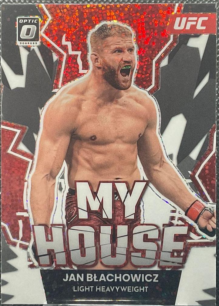 Jan Błachowicz 2023 Panini Donruss Optic UFC My House #16 White Sparkle