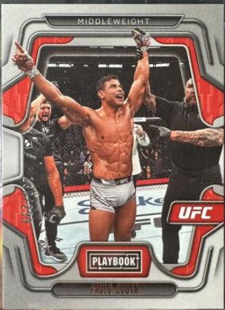 Paulo Costa 2023 Panini Chronicles UFC Base Noir #414 Bronze