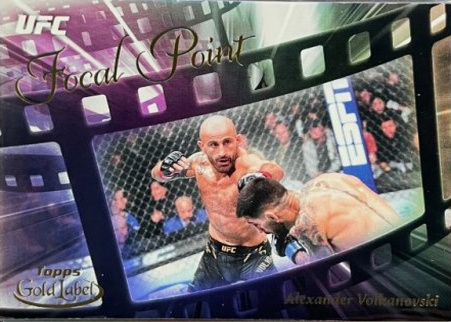 Alexander Volkanovski 2024 Topps Gold Label UFC Focal Point #FP-20 Gold