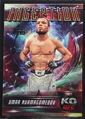 Umar Nurmagomedov 2025 Topps Knockout UFC Inception #IN-75 Platinum