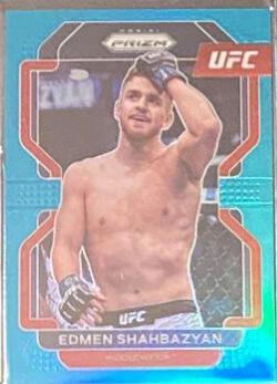 Edmen Shahbazyan 2022 Panini Prizm UFC Base #133 Teal