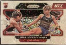 Loma Lookboonmee 2022 Panini Prizm UFC Base #16 White Sparkle