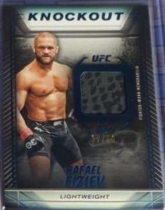 Rafael Fiziev 2024 Topps Knockout UFC Knockout Relics #KR-RF Blue