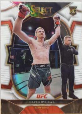 David Dvorak 2023 Panini Select UFC Concourse #42 White