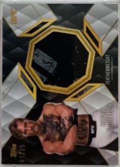Conor McGregor 2016 Topps UFC Top of the Class Top of the Class Relics #TCR-CM Silver