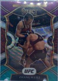 Zhang Weili 2021 Panini Select UFC Concourse #93 Tri Color