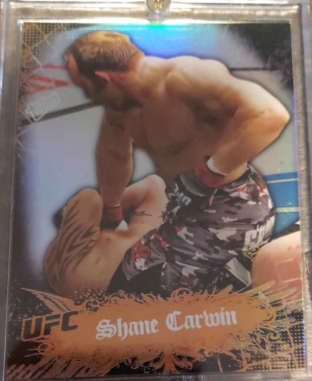 Shane Carwin 2010 Topps UFC Main Event Base #91 Bronze