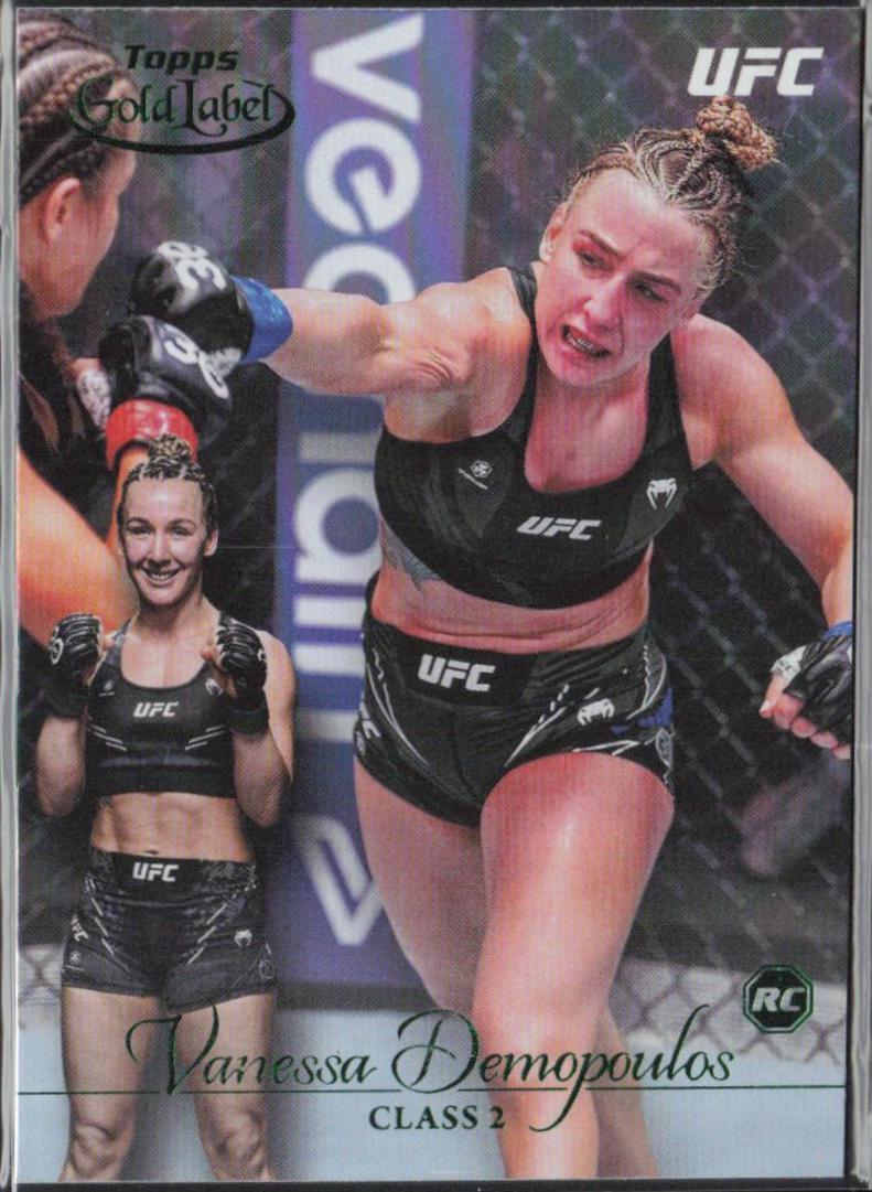 Vanessa Demopoulos 2024 Topps Gold Label UFC Base Class II #36 Green