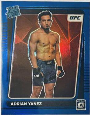 Adrian Yanez 2022 Panini Donruss Optic UFC Base #105 Blue