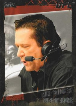 Mike Goldberg 2010 Topps UFC Base #168 Red