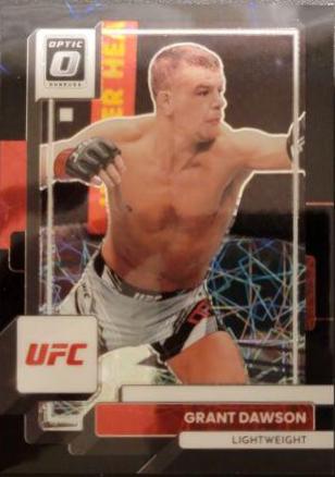 Grant Dawson 2023 Panini Donruss Optic UFC Base #64 Black Velocity