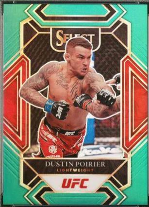 Dustin Poirier 2022 Panini Select UFC Mezzanine #382 Green
