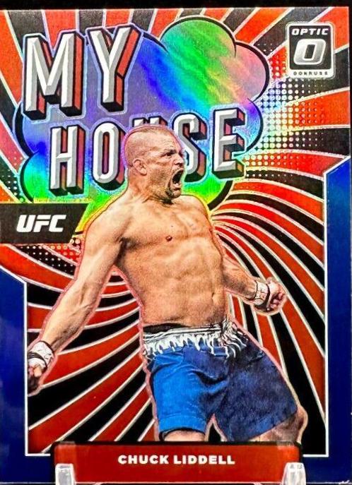 Chuck Liddell 2022 Panini Donruss Optic UFC My House #1 Blue