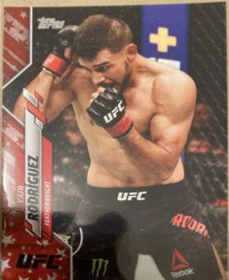 Yair Rodríguez 2020 Topps UFC Base #32 Independence Day