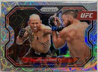 Josh Emmett 2021 Panini Prizm UFC Base #121 Premium