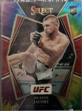 Dustin Jacoby 2022 Panini Select UFC Premier Level #189 Tie Dye