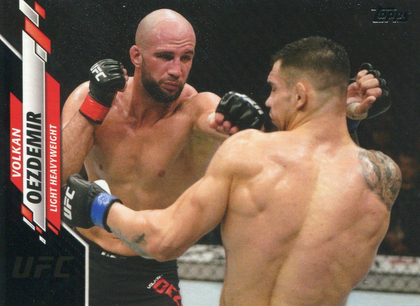 Volkan Oezdemir 2020 Topps UFC Base #19 Black