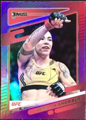 Jessica Andrade 2022 Panini Donruss UFC Base #176 Pink
