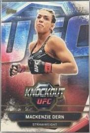 Mackenzie Dern 2026 Topps Knockout UFC Base #30 Gold