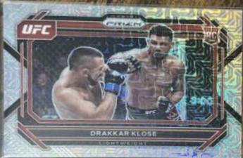 Drakkar Klose 2023 Panini Prizm UFC Base #100 Mojo