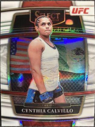 Cynthia Calvillo 2022 Panini Select UFC Concourse #70 White