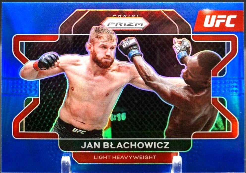 Jan Błachowicz 2022 Panini Prizm UFC Base #43 Blue