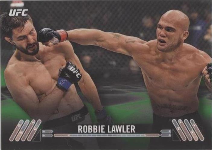 Robbie Lawler 2017 Topps UFC Knockout Base #1 Green