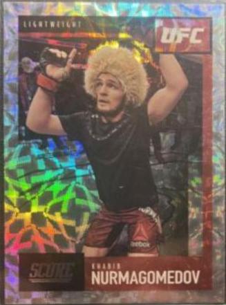 Khabib Nurmagomedov 2021 Panini Chronicles UFC Base Score #98 Asia