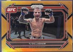 TJ Dillashaw 2023 Panini Prizm UFC Base #3 Orange