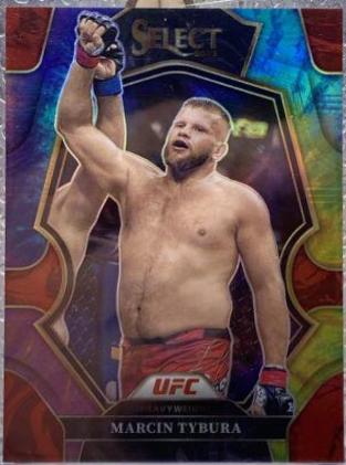 Marcin Tybura 2023 Panini Select UFC Premier Level #166 Tie Dye