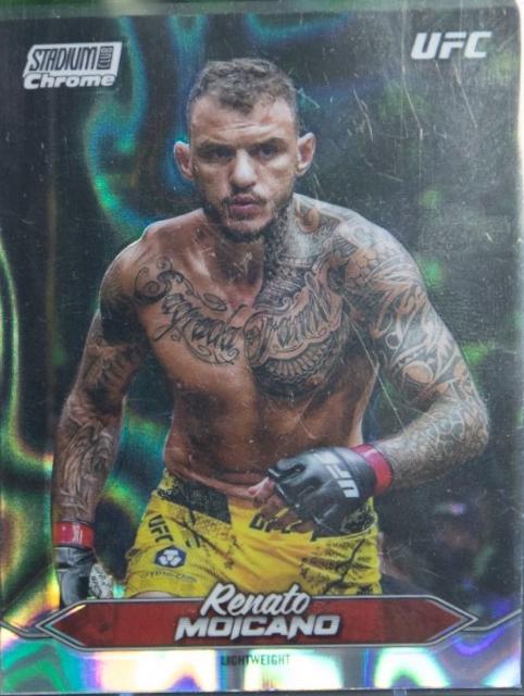 Renato Moicano 2025 Topps Stadium Club UFC Base Chrome #C-152 Lava