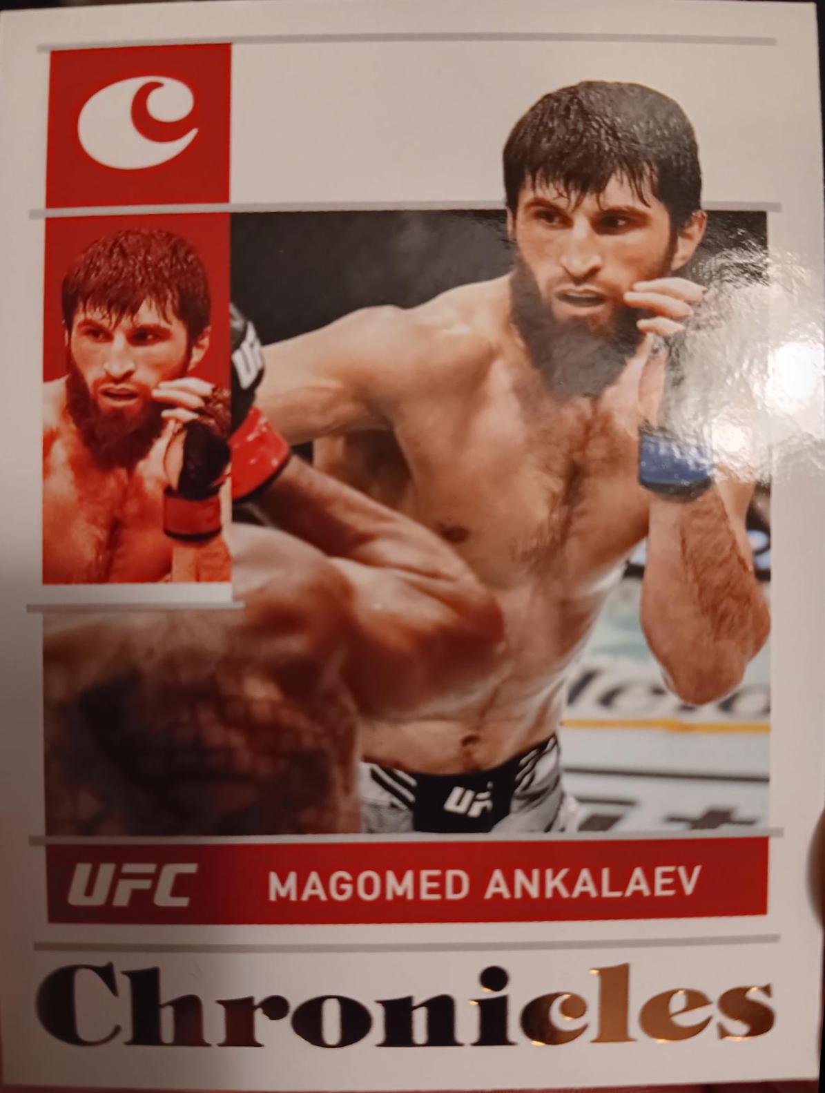 Magomed Ankalaev 2022 Panini Chronicles UFC Base Chronicles #48 Bronze