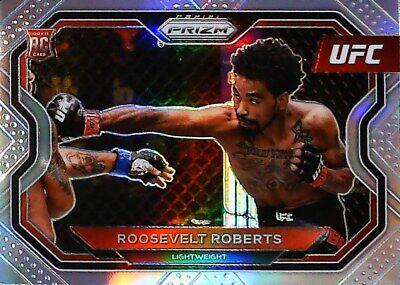 Roosevelt Roberts 2021 Panini Prizm UFC Base #117 Silver