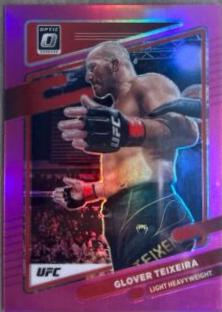 Glover Teixeira 2022 Panini Donruss Optic UFC Base #66 Pink