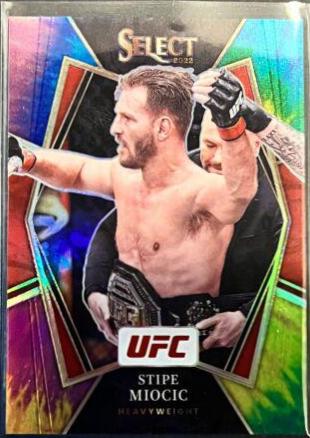 Stipe Miocic 2022 Panini Select UFC Premier Level #181 Tie Dye