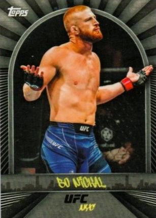 Bo Nickal 2024 Topps UFC NYC Base #5 Orange