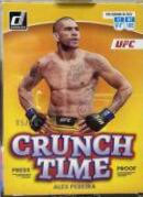 Alex Pereira 2023 Panini Donruss UFC Crunch Time #6 Press Proof Gold