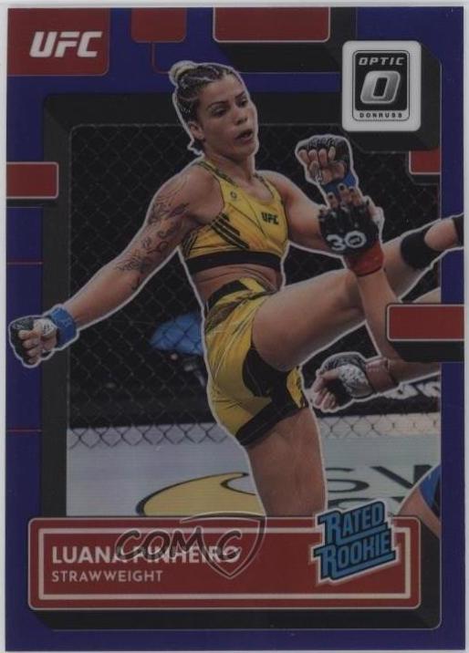 Luana Pinheiro 2023 Panini Donruss Optic UFC Base #119 Purple