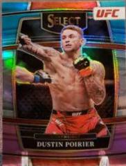 Dustin Poirier 2022 Panini Select UFC Premier Level #171 Green and Purple