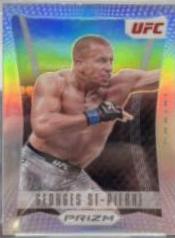 Georges St-Pierre 2022 Panini Prizm UFC Prizm Flashback #10 Silver