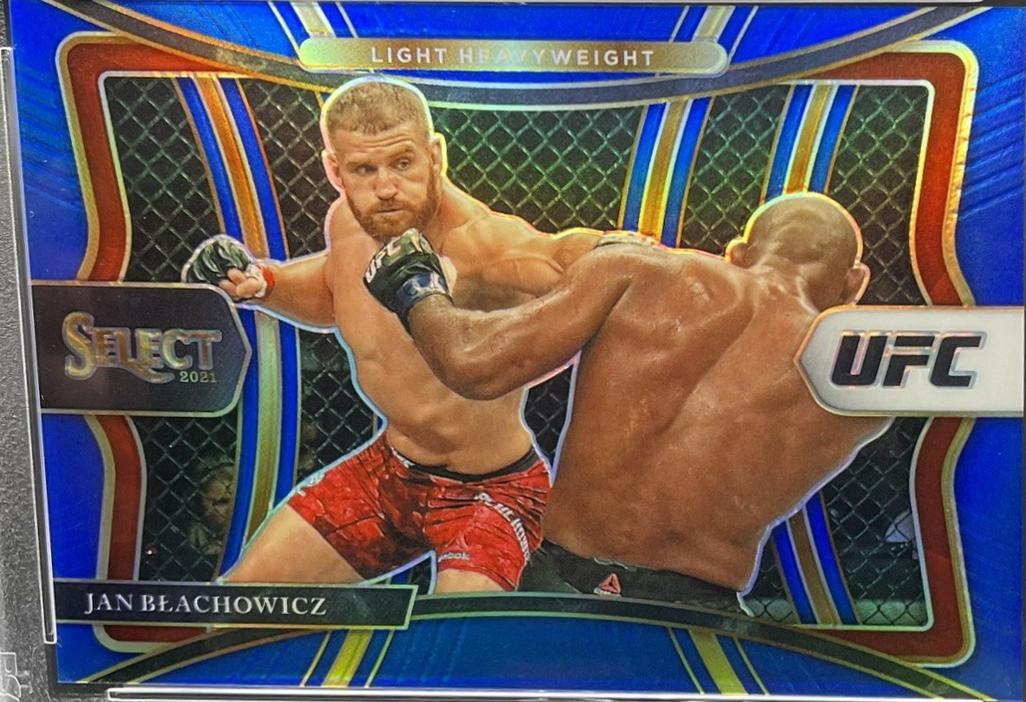 Jan Błachowicz 2021 Panini Select UFC Premier Level #143 Blue