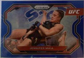 Jennifer Maia 2021 Panini Prizm UFC Base #150 Blue
