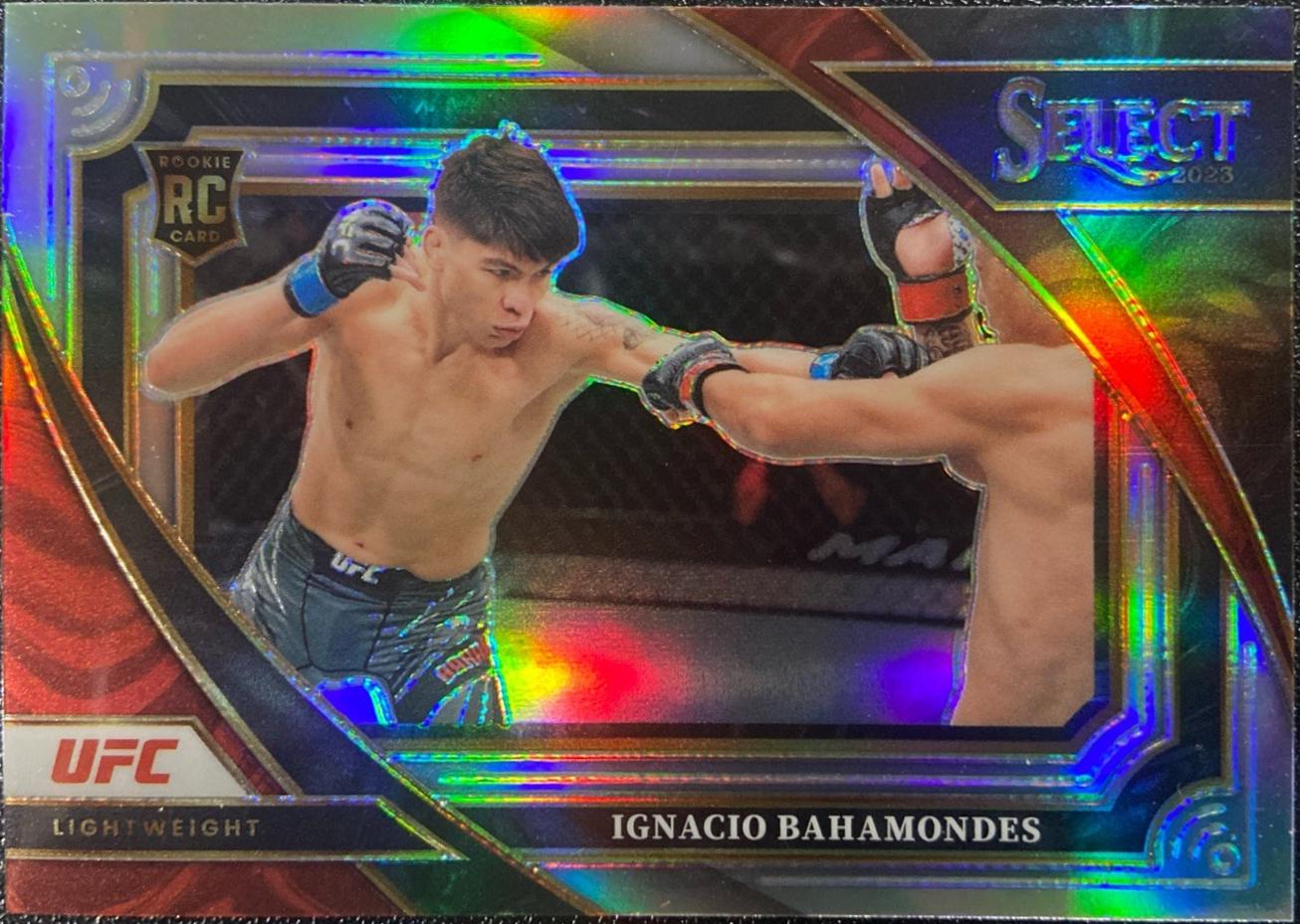 Ignacio Bahamondes 2023 Panini Select UFC Mezzanine #303 Silver