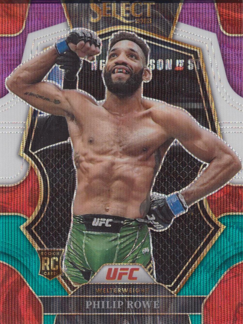 Philip Rowe 2023 Panini Select UFC Premier Level #159 Tri Color