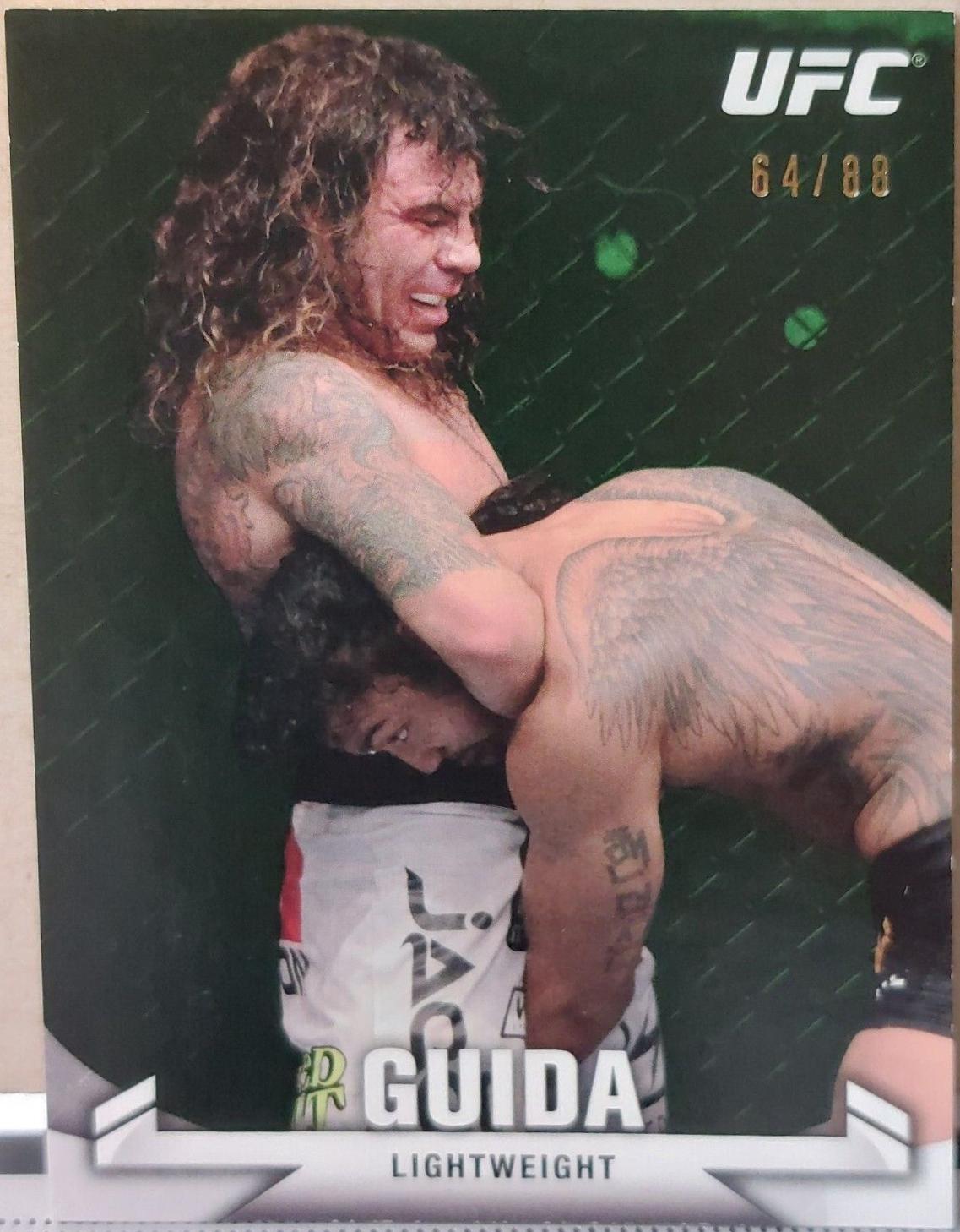 Clay Guida 2013 Topps UFC Knockout Base #102 Green