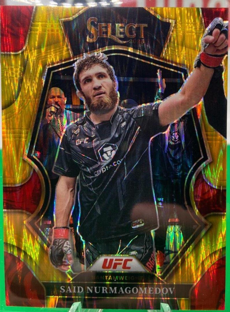 Said Nurmagomedov 2023 Panini Select UFC Premier Level #111 Gold Flash