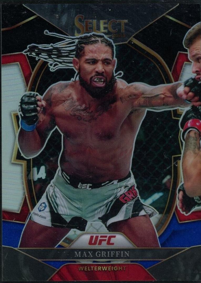 Max Griffin 2023 Panini Select UFC Concourse #1 Black Blue