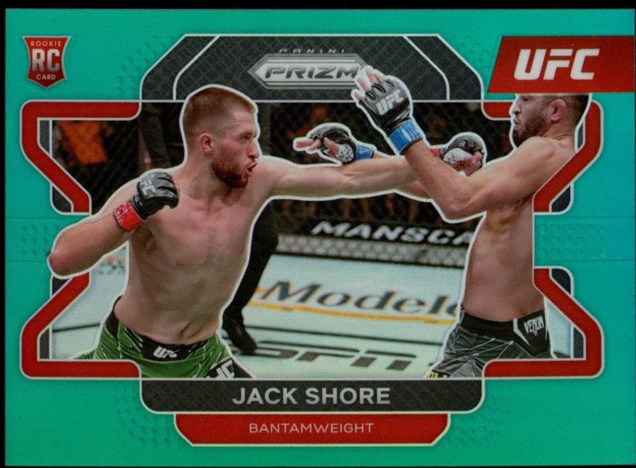 Jack Shore 2022 Panini Prizm UFC Base #33 Teal