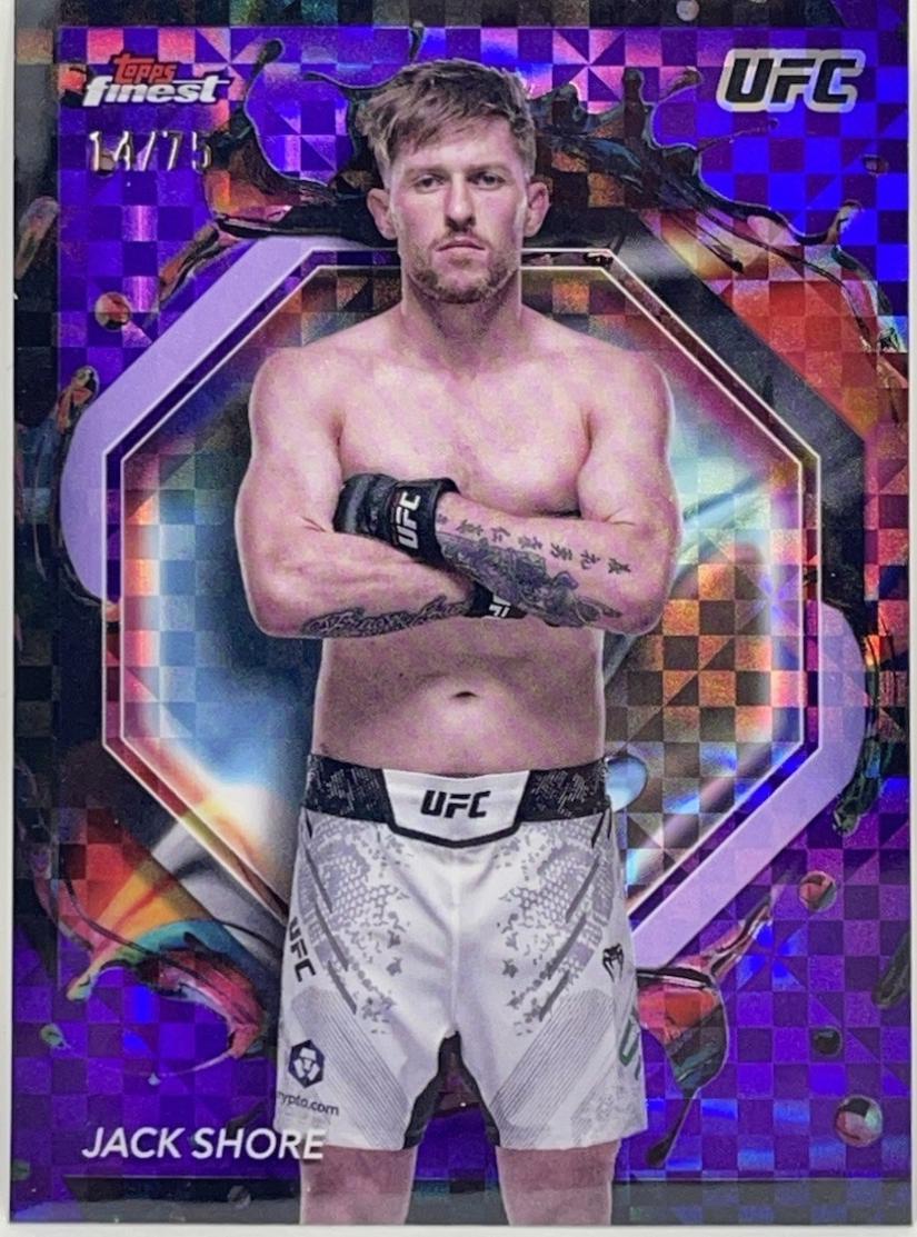 Jack Shore 2024 Topps Finest UFC Base Rare #235 Refractor
