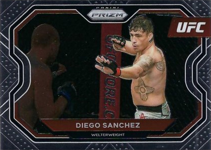 Diego Sanchez 2021 Panini Prizm UFC Base #196 Black